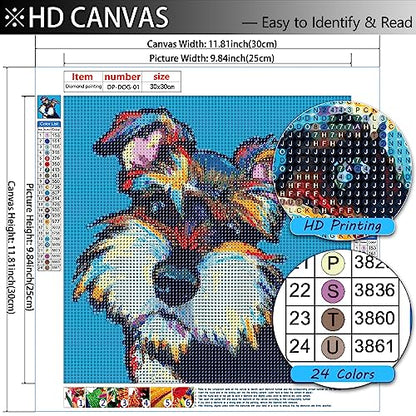 Dog Schnauzer | Diamond Painting