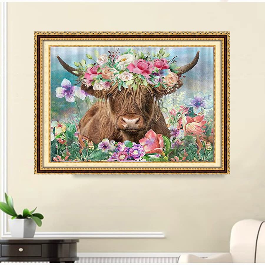 Highland Cow | Diamond Painting