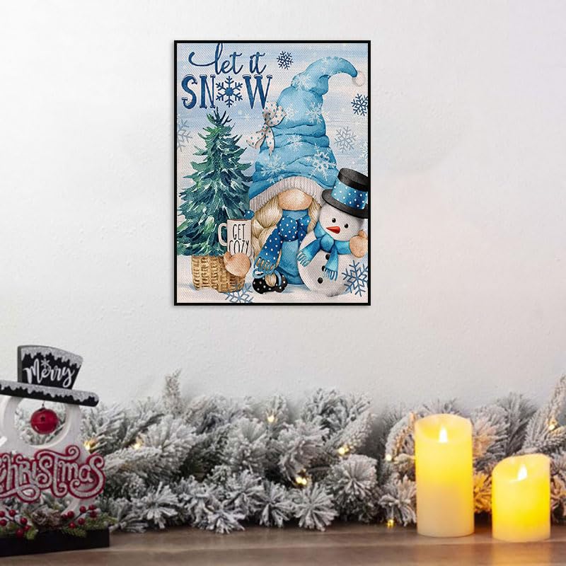 Snowman Gnome Christmas | Diamond Painting