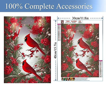 Cardinal Bird | Diamond Painting