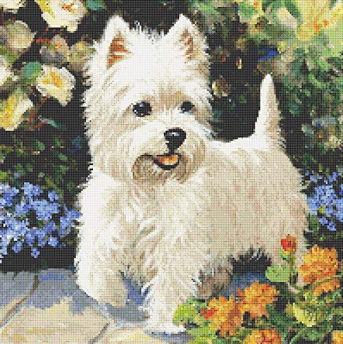 White Dog Westie | Diamond Painting