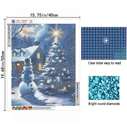 Snowman Christmas | Diamond Painting