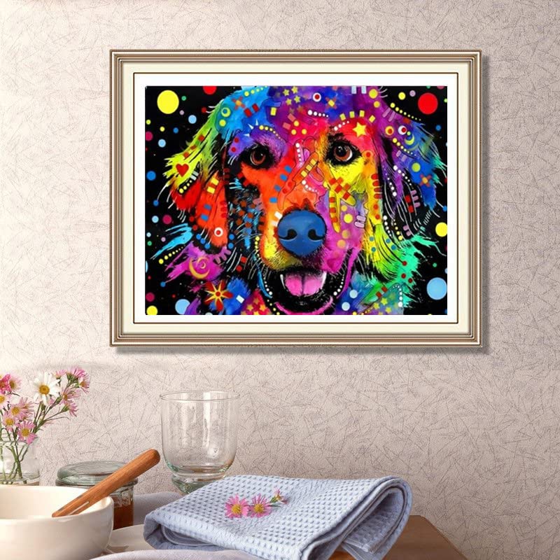 Dog Golden Retriever | Diamond Painting