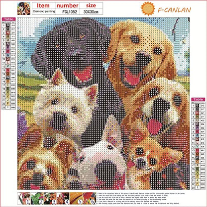 Dog | Diamond Painting