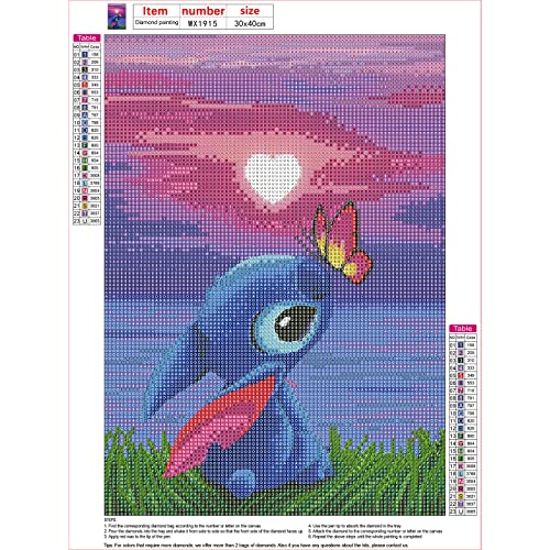 Stitch Kisses A Butterfly | Diamond Painting