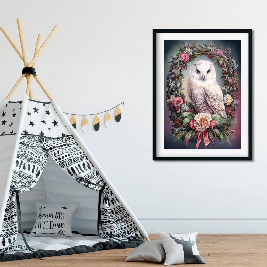 White Owl | Diamond Painting