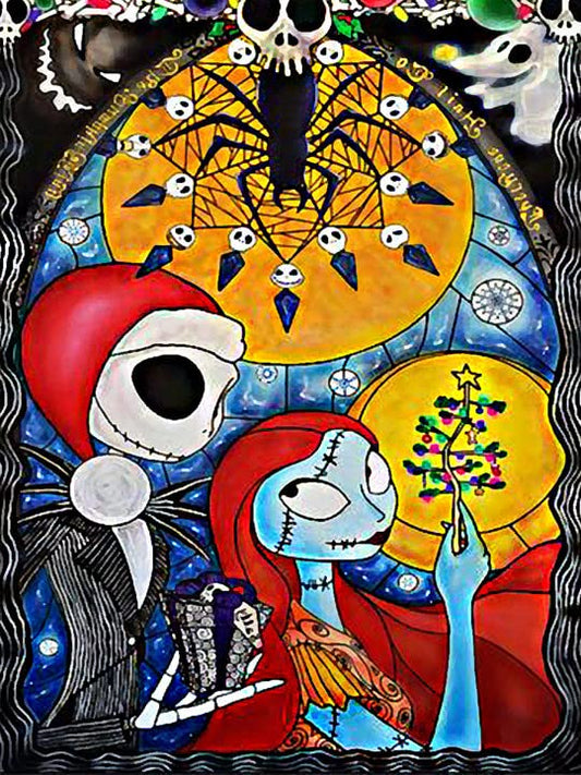 Couple Skeleton Halloween | Diamond Painting