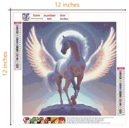 White Horse | Diamond Painting