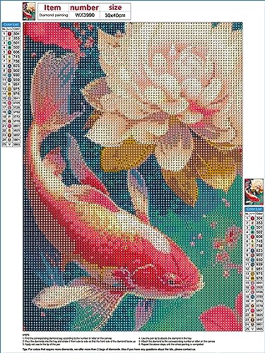 Fish And Flower | Diamond Painting