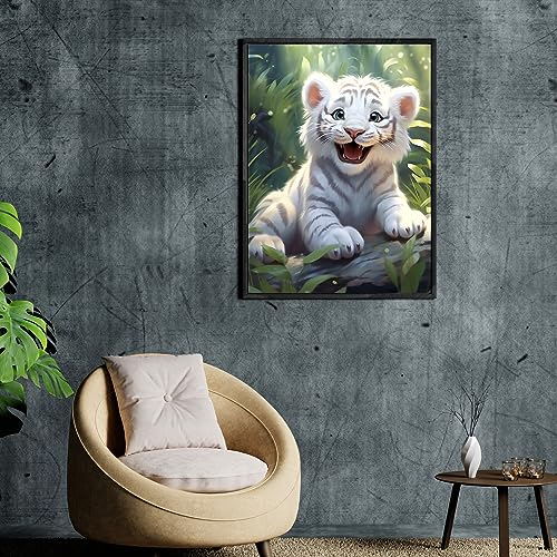 White Tiger | Diamond Painting