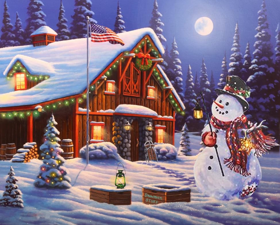 Snowman Christmas | Diamond Painting