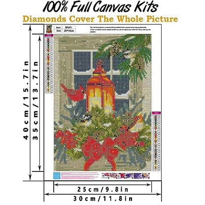 Cardinal Bird | Diamond Painting