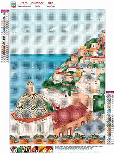 Seaside Town | Diamond Painting