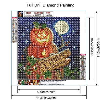 Pumpkin Halloween | Diamond Painting