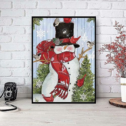 Snowman Christmas | Diamond Painting