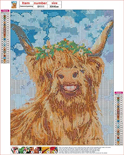 Highland Cow | Diamond Painting