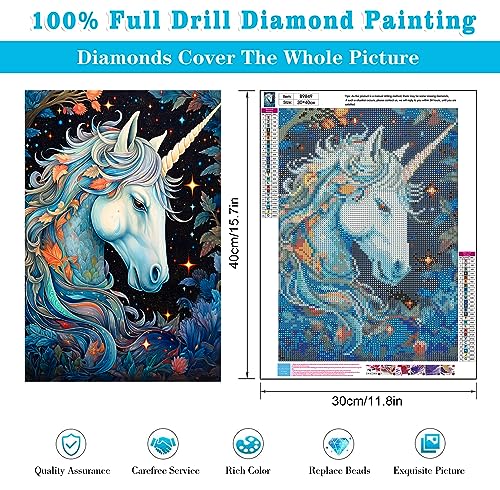 White Horse | Diamond Painting