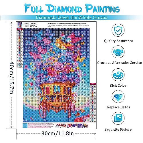 Carriage Flower | Diamond Painting