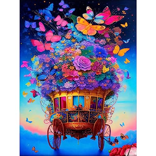 Carriage Flower | Diamond Painting