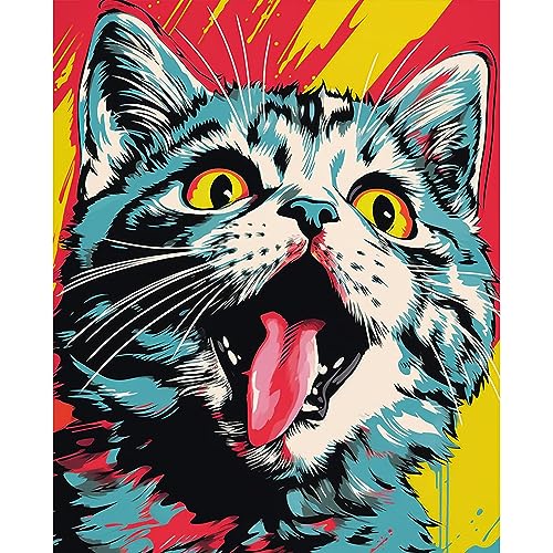 Cat Mad Kitty | Diamond Painting