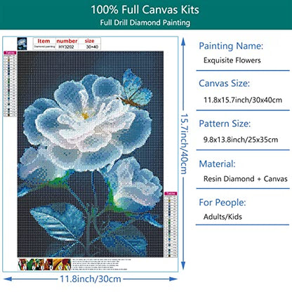 Crystal Flower | Diamond Painting
