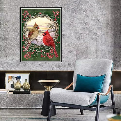Cardinal Bird | Diamond Painting
