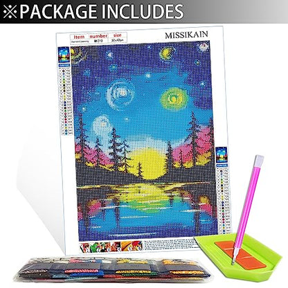 Abstract Flower | Diamond Painting