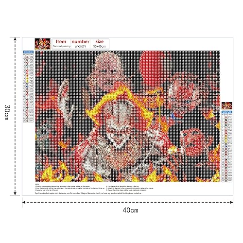 Clown Halloween | Diamond Painting