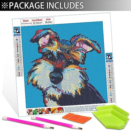 Dog Schnauzer | Diamond Painting