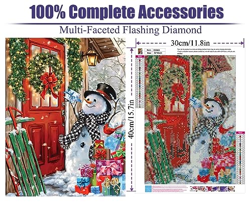 Snowman Christmas | Diamond Painting