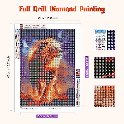 Lion | Diamond Painting