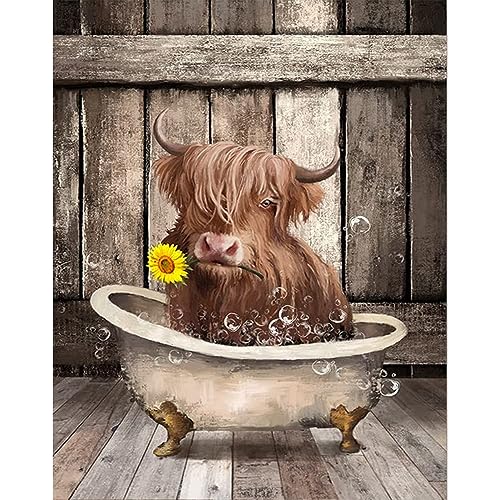 Highland Cow | Diamond Painting