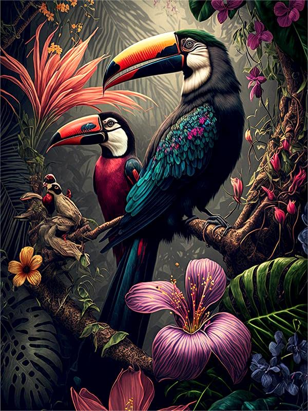 Toucan Bird | Diamond Painting