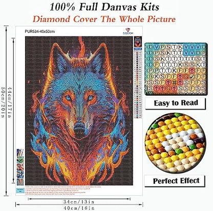 Wolf | Diamond Painting