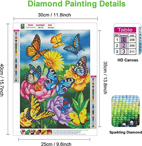 Butterfly Flower | Diamond Painting