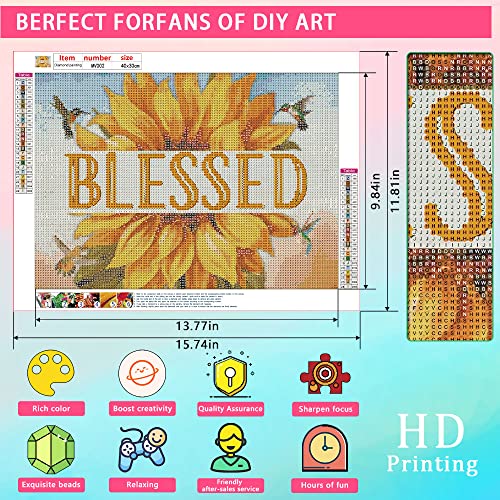 Blessed Sunflower | Diamond Painting