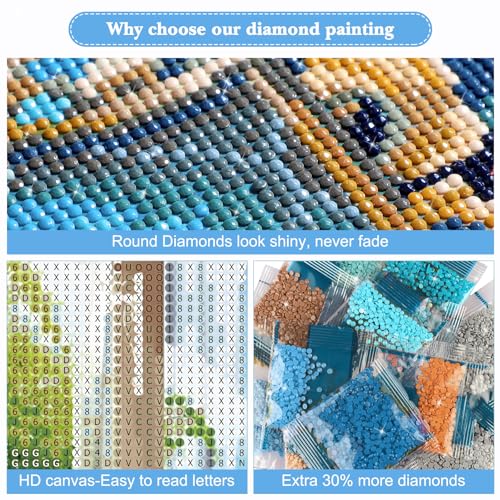 Balcony Sea View | Diamond Painting