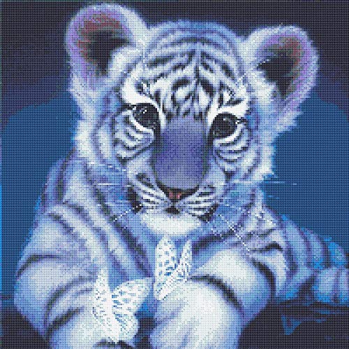 White Tiger | Diamond Painting