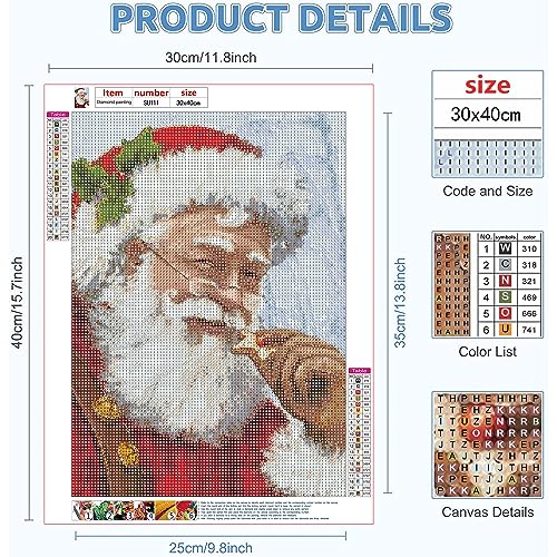 Christmas Santa Claus | Diamond Painting