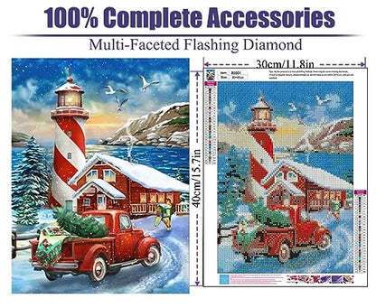 Christmas Car | Diamond Painting