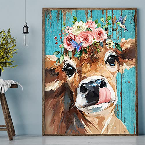 Colorful Cow | Diamond Painting