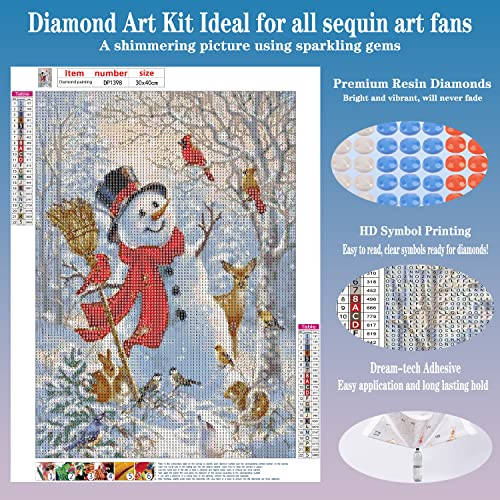 Snowman Christmas | Diamond Painting