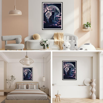 Midnight Cat | Diamond Painting