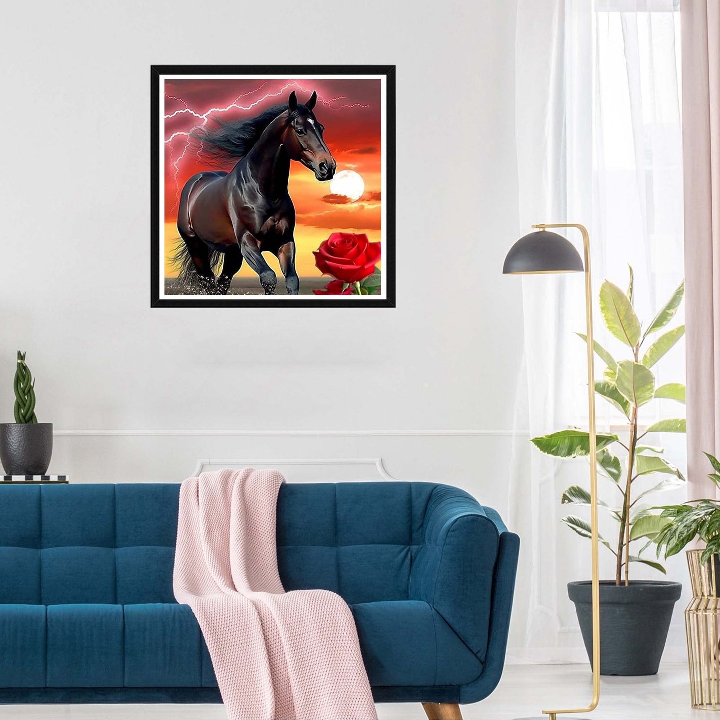 Black Horse | Diamond Painting