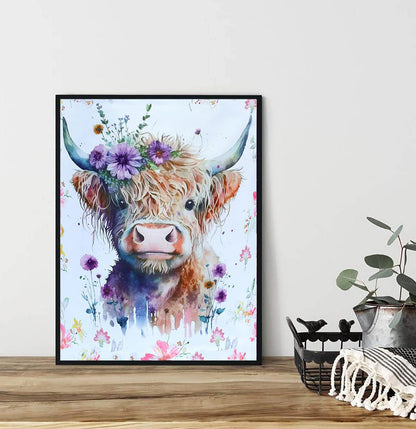 Highland Cow | Diamond Painting