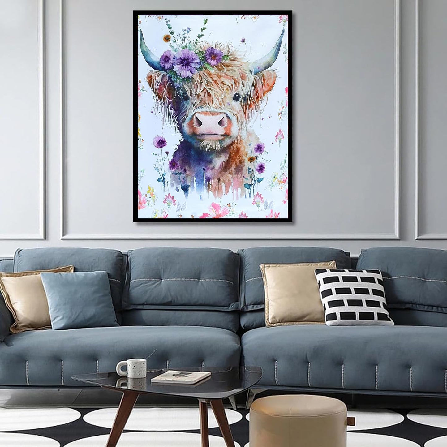 Highland Cow | Diamond Painting