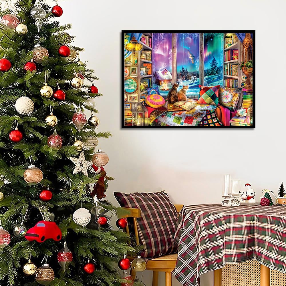 Snow Scene Christmas | Diamond Painting