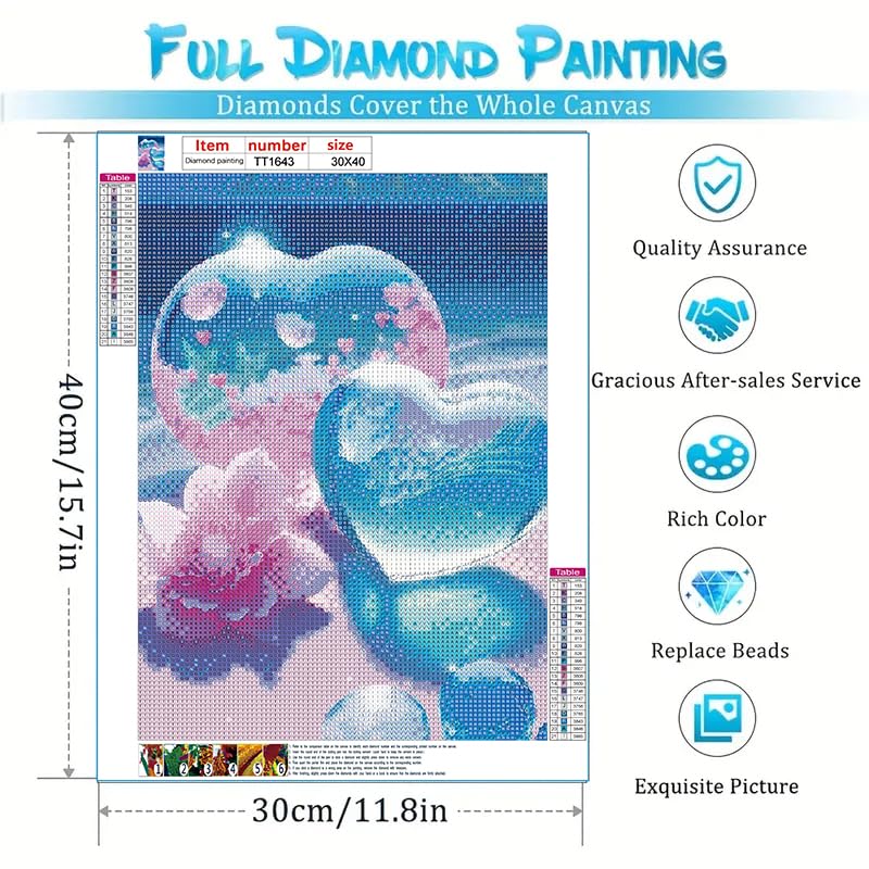 Love Beach Flower | Diamond Painting