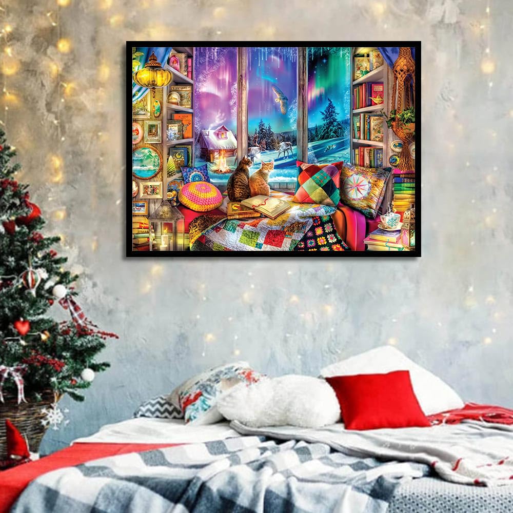 Snow Scene Christmas | Diamond Painting