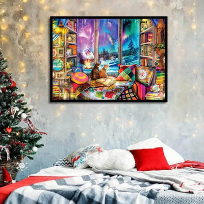 Snow Scene Christmas | Diamond Painting